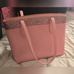 Elegant Pink Glitter Kate Spade
